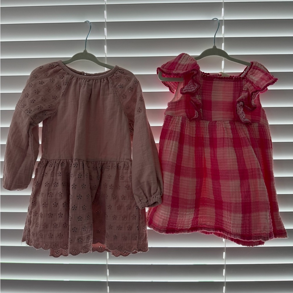 ZARA Tucker & Tate dress size 18-24m lot set duo bundle - Picture 2 of 11